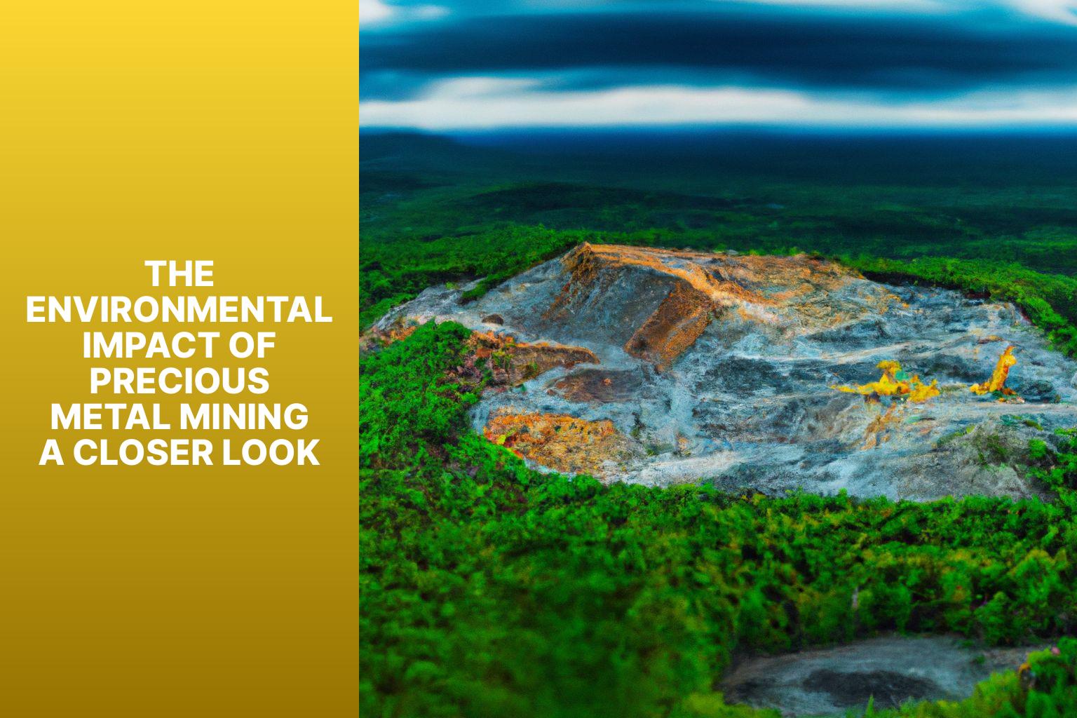 The Environmental Impact Of Precious Metal Mining A Closer Look Mfea 7759